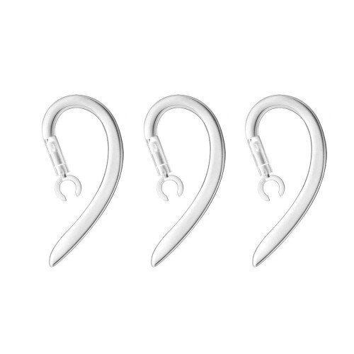 VSuRing イヤーフック 360度回転 6.0mm シリコン製 ユニバーサル ブルートゥースヘッドセット用 Bluetooth イヤホン PLANTRONI...