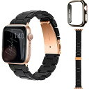 (eriurfzy) アップルウォッチバンド Apple Watch バンド 保護ケース付きコンパチブル iwatch 40mm 41mm 38mm 45mm ...