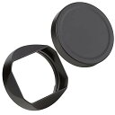 Haoge レンズフード メタルスクエア バヨネット Sigma 35mm F2 DG DN | 50mm F2 DG DNコンテンポラリーミラーレスレンズ に適用Sony Eマウント Leica Lマウント