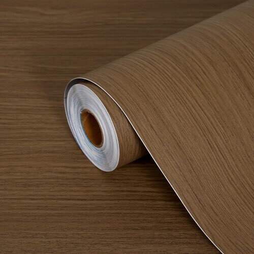 FOLU 壁紙 木目シート 厚手（40CM×5M一巻）リメイクシート 木目調シート 貼って 剥がせる壁紙 ダイノックシート 補修 模様替え 多用途 カッティングシート 木目 壁がみシール 防汚 防カビのサムネイル