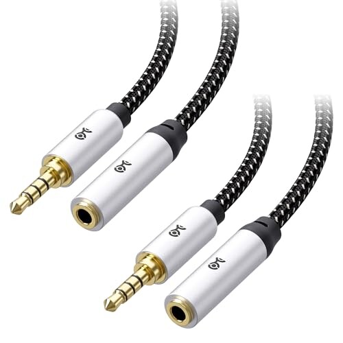 Cable Matters Cz R[h 0.9m 2{Zbg 3.5mm P[u wbhz R[h 3.5mm XeII[fBIP[u }CNΉ 4TRRS