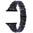 コンパチブル Apple Watch 樹脂 バンド 細いタイプApple watch series 8/SE2/7/6/5/4/3/2/1/SE/Ultra ベルト 耐衝撃 樹脂製 簡単調節 簡単取付 オシャレ 軽量 アップルウォッチに対応 38mm 40mm 41mm 交換バン