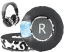 SOULWIT 90mm 冷感 イヤーパッド for Audio-Technica 対応 ATH-Pro500/Pro700/Pro700MKII/Pro700MK2との互換性があり 冷却ジェル イヤークッション 9CM 交換 耳当て ノイズアイソレーションフォーム イヤーカ