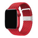 コンパチブル apple watch バンド iwatch バンド ブレイデッドソロループ 編組バンド 長さ簡単調節 工具不要 apple watch ultra/8/7/6/5/4/3/2/1/SEに対応 38mm 40mm 41mm 42mm 44mm 45mm 49mmアップルウォッチ バ