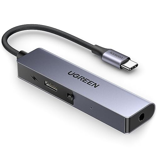 UGREEN USB C CzWbN ϊ Type-CϊA_v^[ usb c Cz ^CvC to 3.5mm CzWbN