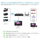 DDMALL H.265 H.264 ライブストリーミングエンコーダー、4K @60Hz HDMI 入力、リアルタイム 4K ローカルループアウト、Facebook、YouTube、Twitch、IPTV 用 HDMI ビデオエンコーダー、モデル HEV-10