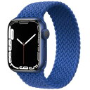 (Dance Deer) Watch バンド ブレイデッド ソロループ watch 8 バンド VIAVIA 編組バンド コンパチブル 通気性 防汗 ナイロン素材 watch Series 8 7 6 5 4 3 2 1 SE に対応 交換ベルトスポーツ ストラップ 耐