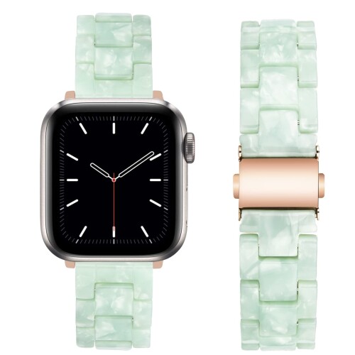 BinGeLi コンパチブル Apple watch バンド 樹脂 ベルト iwatch 41mm 40mm 38mm 45mm 44mm 42mm 軽量 防水 アップルウォッチバンド 交換バンド シリーズ 4 シリーズ 3 シリーズ 2 シリーズ 1 対応 ステンレス