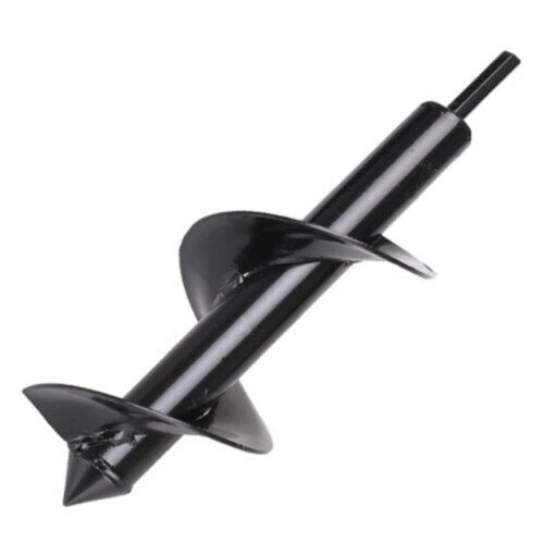 ENN LLC アースドリル オーガードリル ガーデニング 園芸 芝生 ビット 六角軸 穴掘り (8cm×22cm)