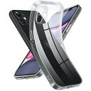 Supdeal クリスタル クリアな電話ケース対応iPhone 11,(カメラレンズ保護)(シリコン高精細透明)(黄変しない)(極薄でソフトな素肌感覚)(耐衝撃)アイフォン 11 スマホカバー衝突防止エアバッ
