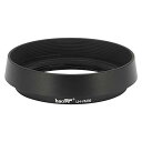 Haoge LH-VM36 バヨネットメタルラウンドレンズフードシェード フォクトレンダー Voigtlander VoightLander Nokton Aspherical 40mm f/1.2 VM Nokton II Aspherical 35mm f1.2 VM Leica Mレンズ交換用 LH-8 ブラック