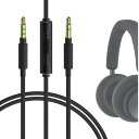 Geekria P[u iCґg ݊ I[fBIR[h OAhItZ Bang & OLUFSENs B&O HXwbhzP[uA 3.5mm ɓK CC}CNƉʃRg[ 1.2 m