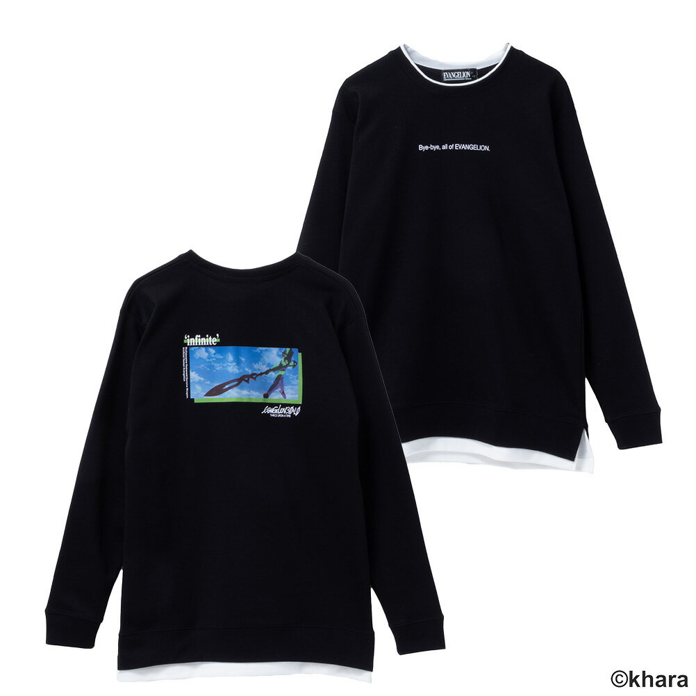 エヴァンゲリオン EVANGELION 長袖Tシャツ ロンT メンズ ポンチ素材 トップス プリント カットソー [選べる福袋対象]