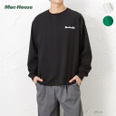 2点以上10％OFFクーポン4/30 10時まで あす楽 長袖Tシャツ ロンT メンズ 綿100 ゆったり トップス ワッペン ブランドロゴ カットソー