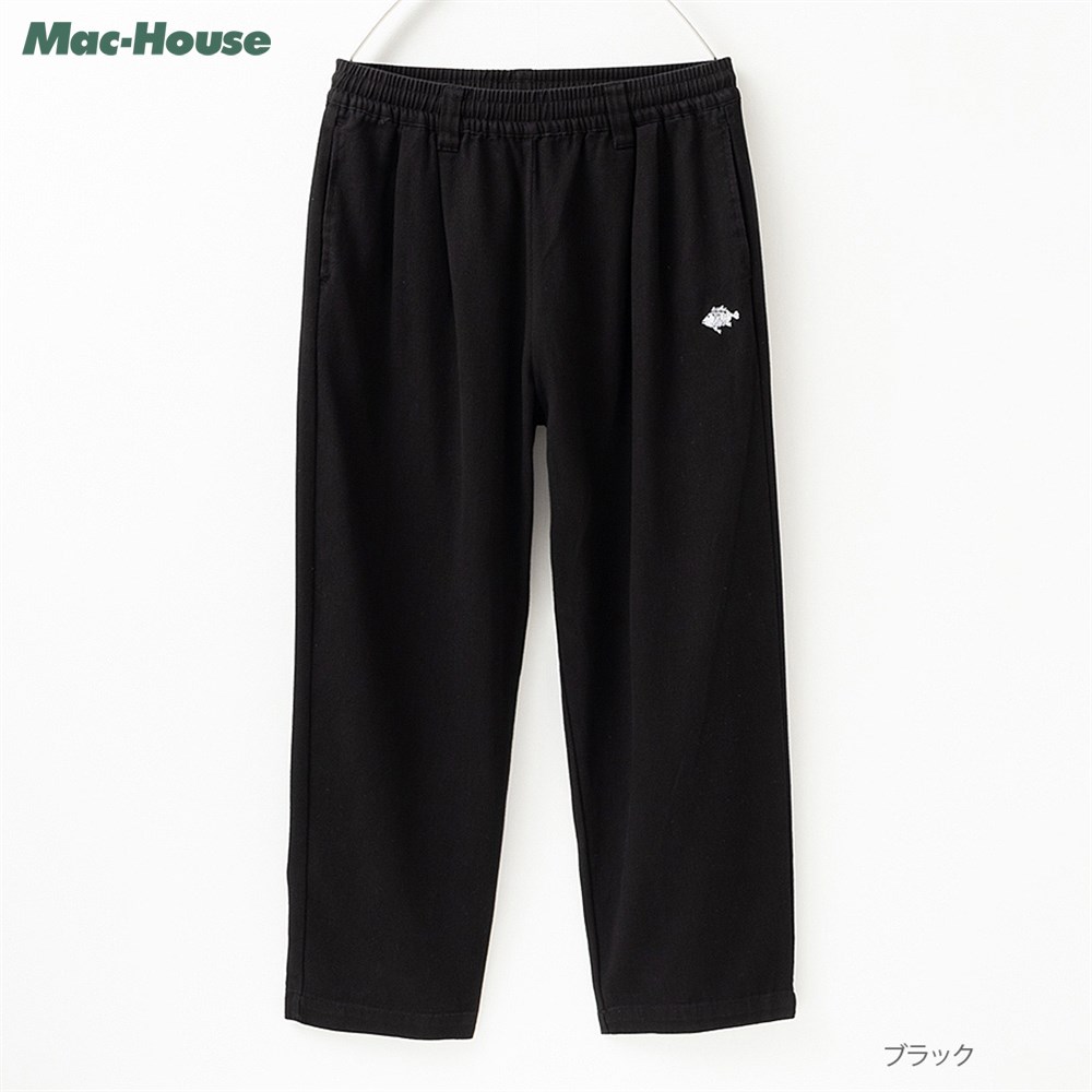 [今だけ！最大800円OFFクーポン]イージーパンツ ワイドパンツ メンズ 綿100% ウエストゴム