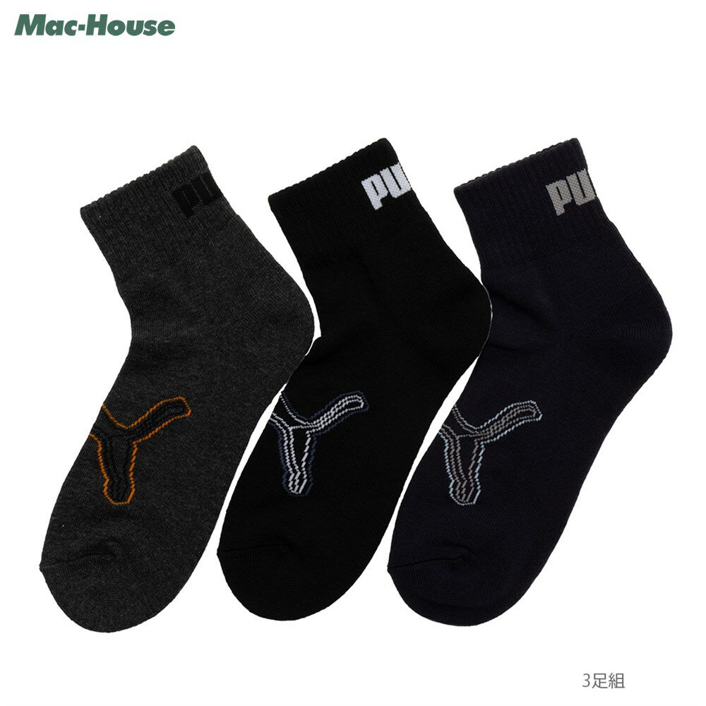 楽天Mac-House楽天市場店[6/1～最大650円OFFクーポン]プーマ PUMA 靴下 ソックス 3足セット メンズ クォーター丈 クォーターソックス インナー 下着 肌着 消臭加工 綿混 くつ下