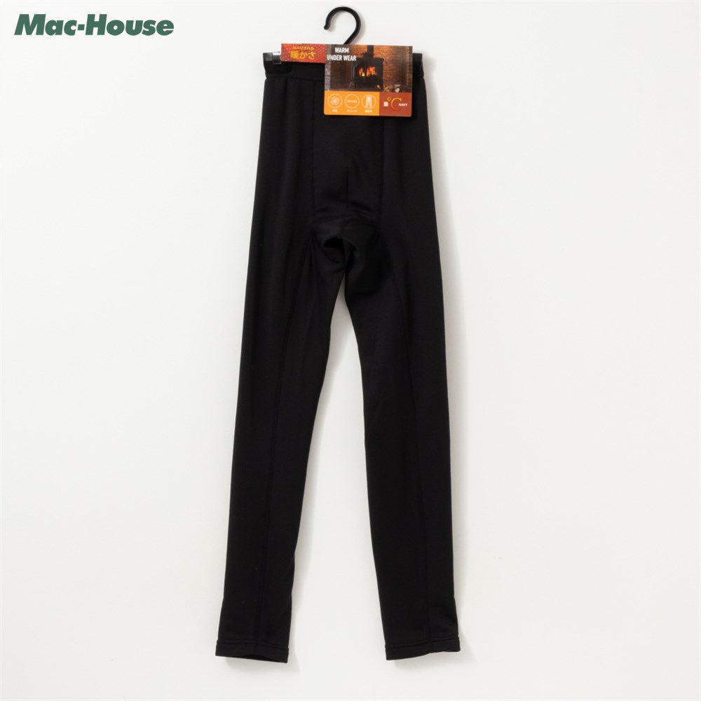 楽天Mac-House楽天市場店[6/1～最大650円OFFクーポン]メンズ NAVY 温℃ 保温性抜群 暖かい 裏シャギー インナータイツ タイツ ストレッチ 裏起毛 インナー 下着 肌着 シャギー ウエストゴム インナー