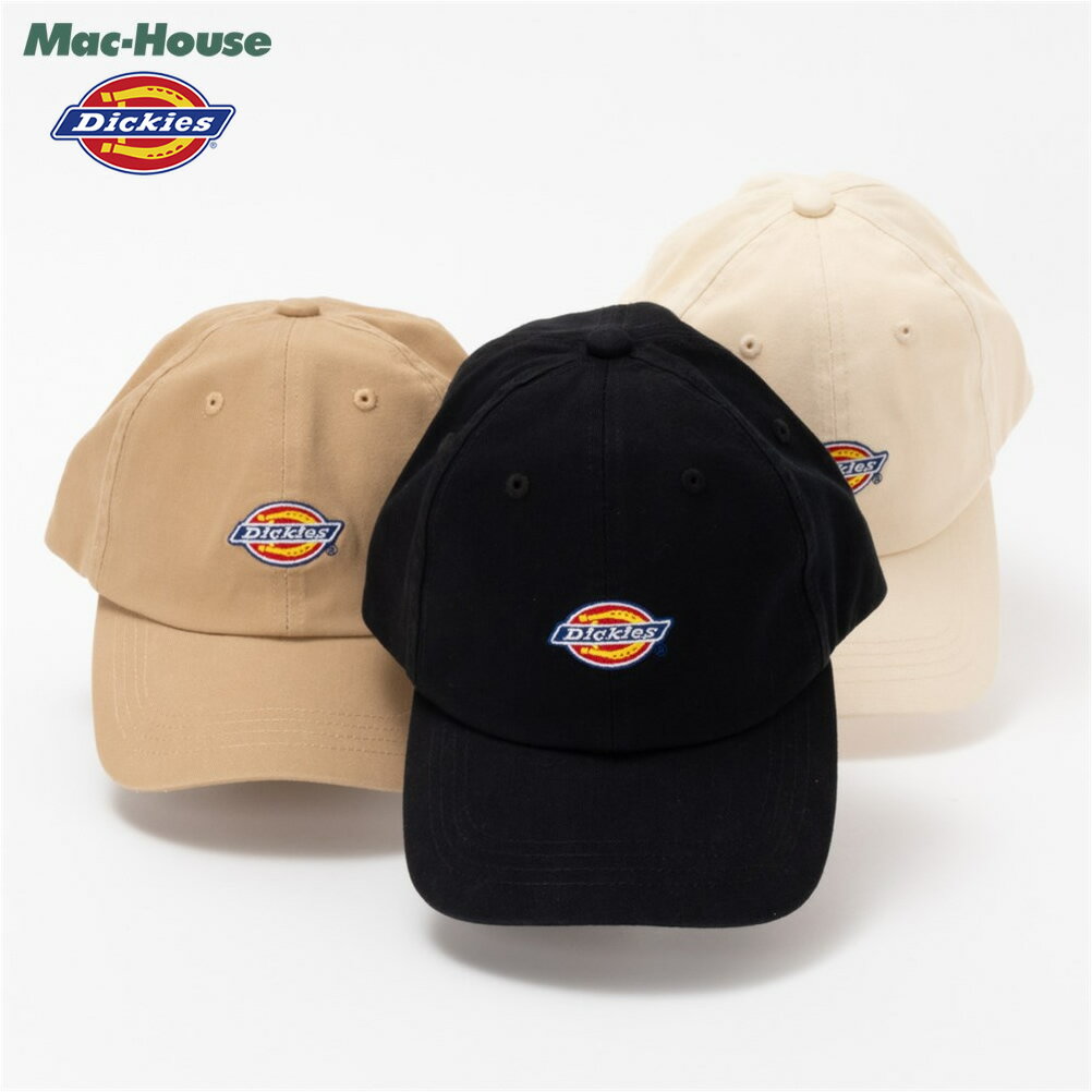 [20日P5倍★3点以上15％OFFクーポン]ディッキーズ Dickies キャップ メンズ 綿100% ブランドロゴ 綿100% デニム ブランドロゴ 帽子 ぼうし