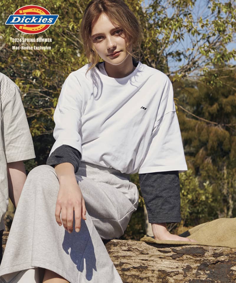 ディッキーズ ボトムス レディース ディッキーズ Dickies ロングスカート ポンチ素材 レディース ストレッチ 伸縮性 ポケット ボトムス バックスリット ピスネーム Iラインスカート