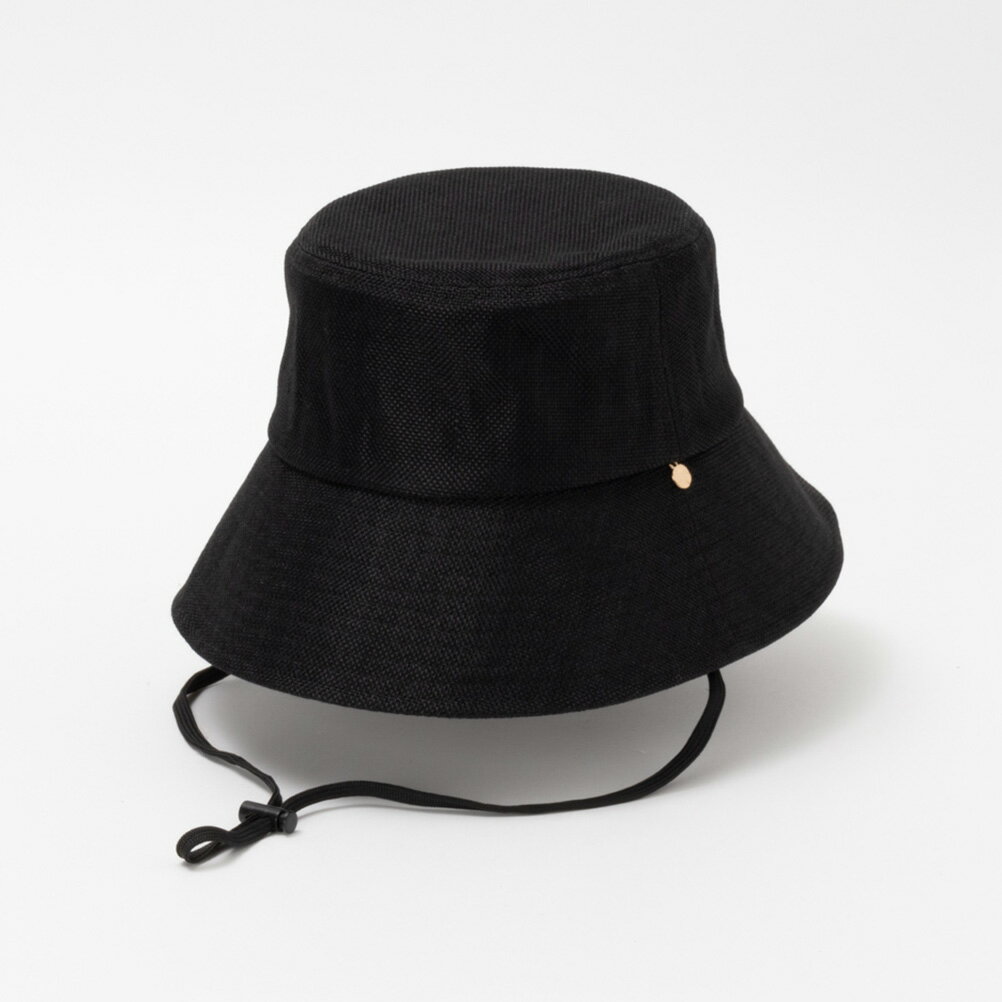 [終了間近！P5倍・今だけクーポン]ハッシュアッシュ HusHusH ギマハット バケットハット レディース サイズ調整可 あご紐 無地 シンプル 帽子 ぼうし