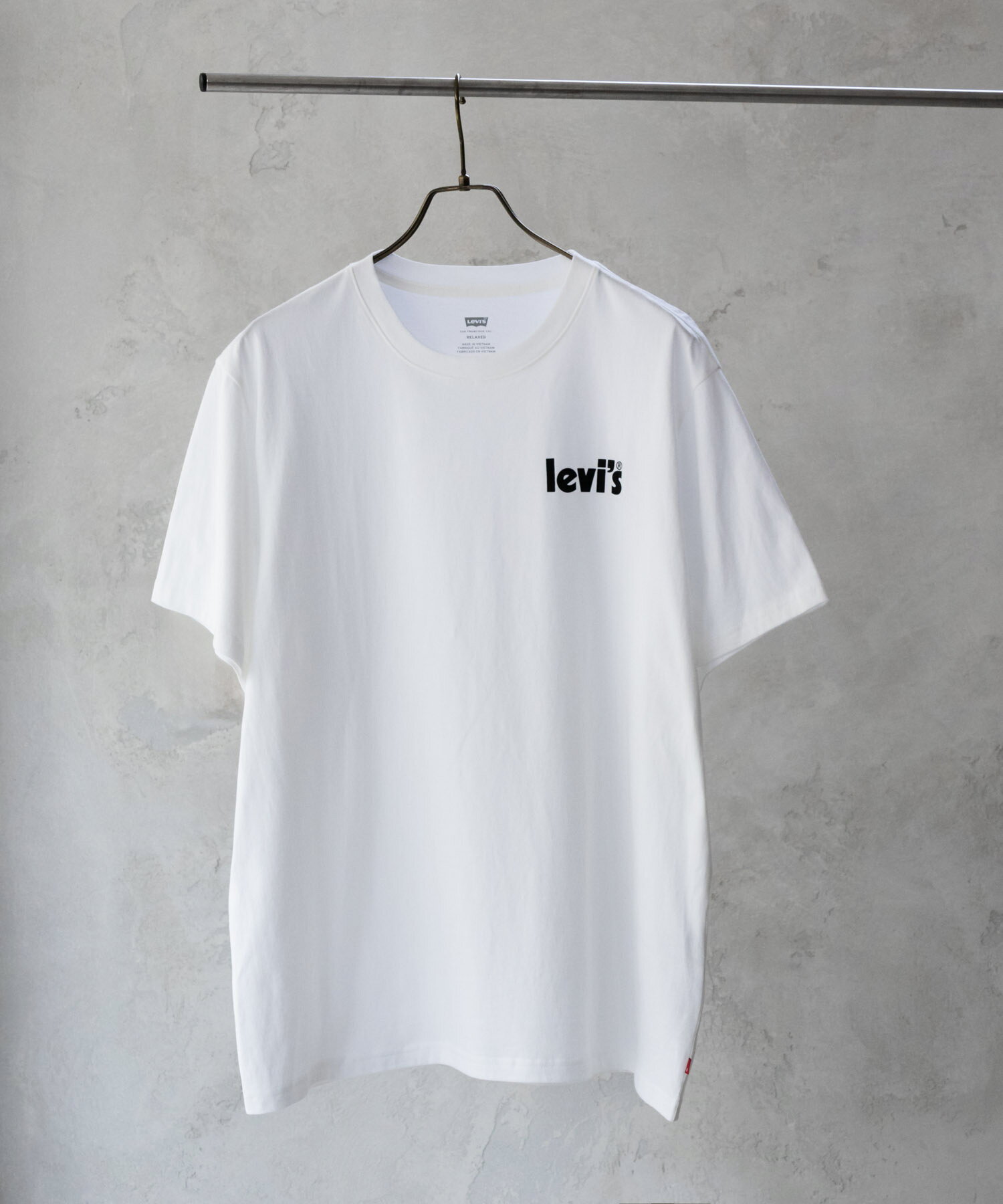 [今だけ！最大10％OFFクーポン]リーバイス Levi's 半袖Tシャツ メンズ 綿100％ コットン トップス ロゴ プリント ピス クルーネック カットソー