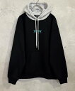スラッシャー THRASHER パーカー スウェット 裏起毛 メンズ 暖かい ポケット ゆったり トップス ロゴ 刺繍 配色切替 プルオーバー