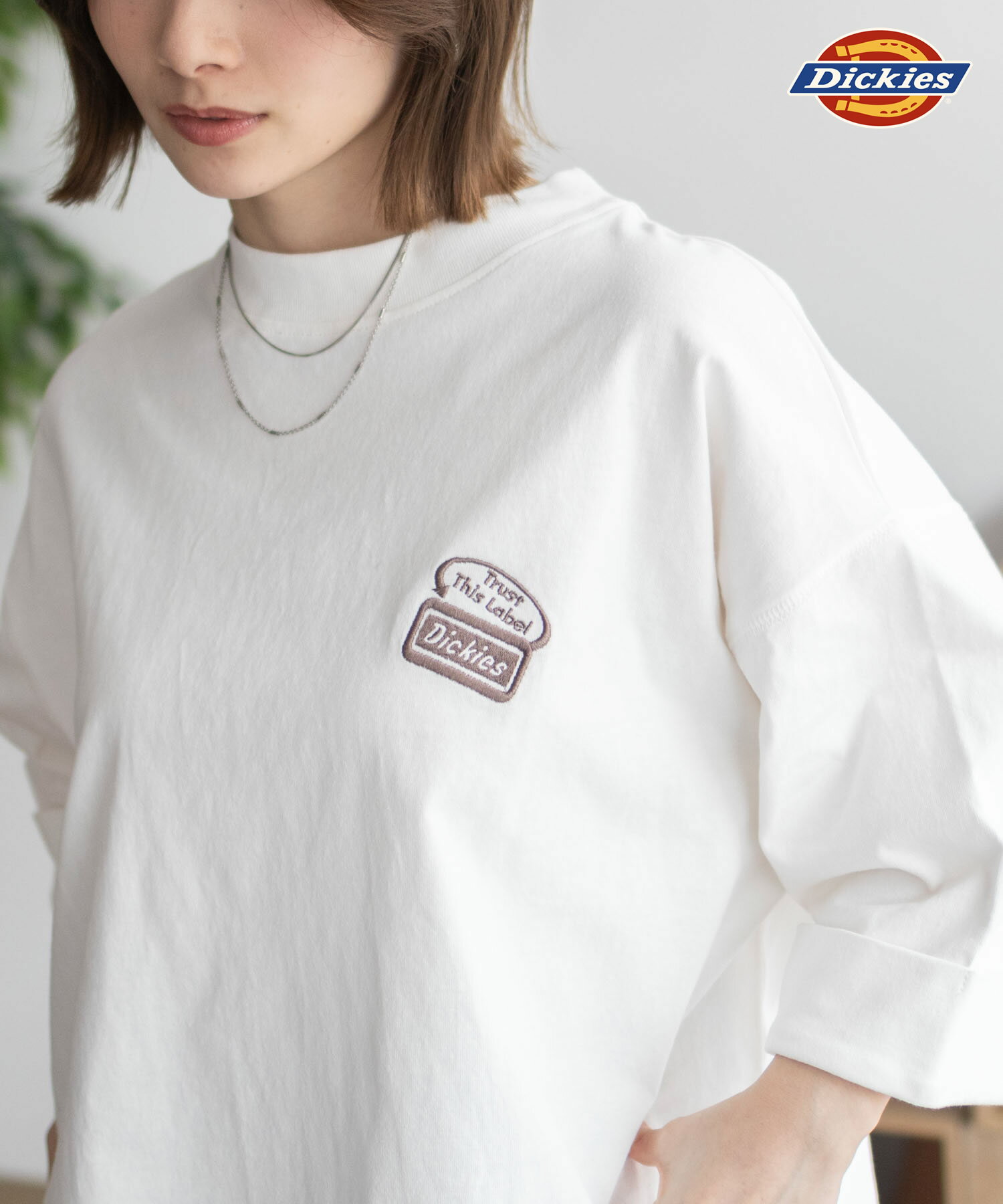 [今だけ！最大10％OFFクーポン]ディッキーズ Dickies Tシャツ レディース 半袖 5分袖