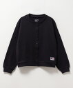 カーディガン キッズ 子供服 男の子 女の子 綿100% コットン 無地 シンプル ボーイズ ガールズ ユニセックス トップス ポケット ボタン クルーネック ...