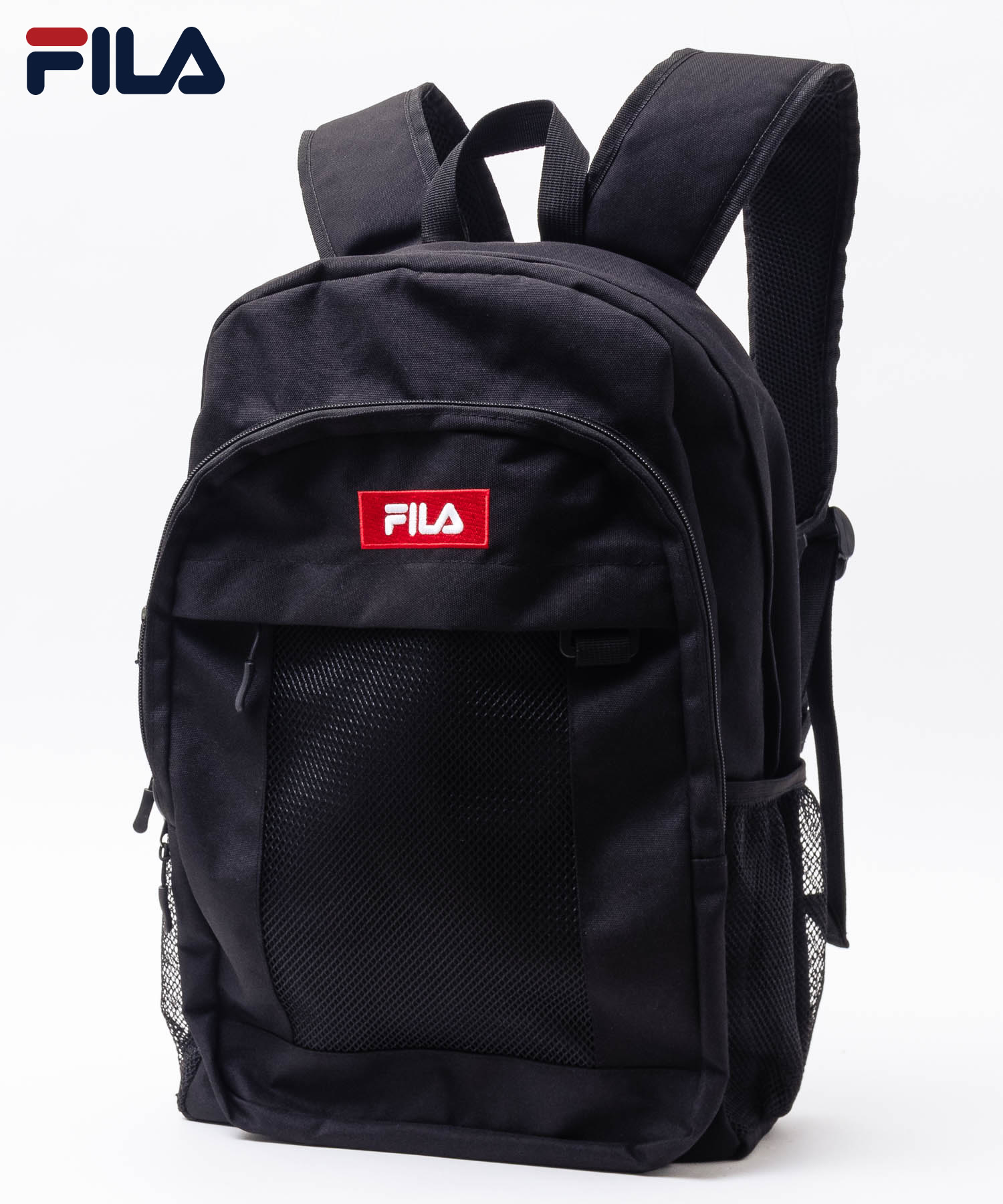 楽天市場】fila フィラ メッシュポケット リュックの通販