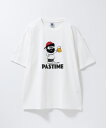 Tシャツ メンズ 半袖 綿100% コットン 接触冷感 ひんやり トップス 犬 ビール プリント サガラ刺繍 白 黒 クルーネック カットソー ユニセックス レディース