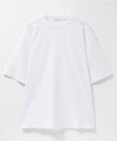 アーバンコレクション URBAN COLLECTION Tシャツ メンズ 半袖 ジャガード素材 ストレッチ トップス 無地 白 黒 クルーネック カットソー ユニセックス レディース