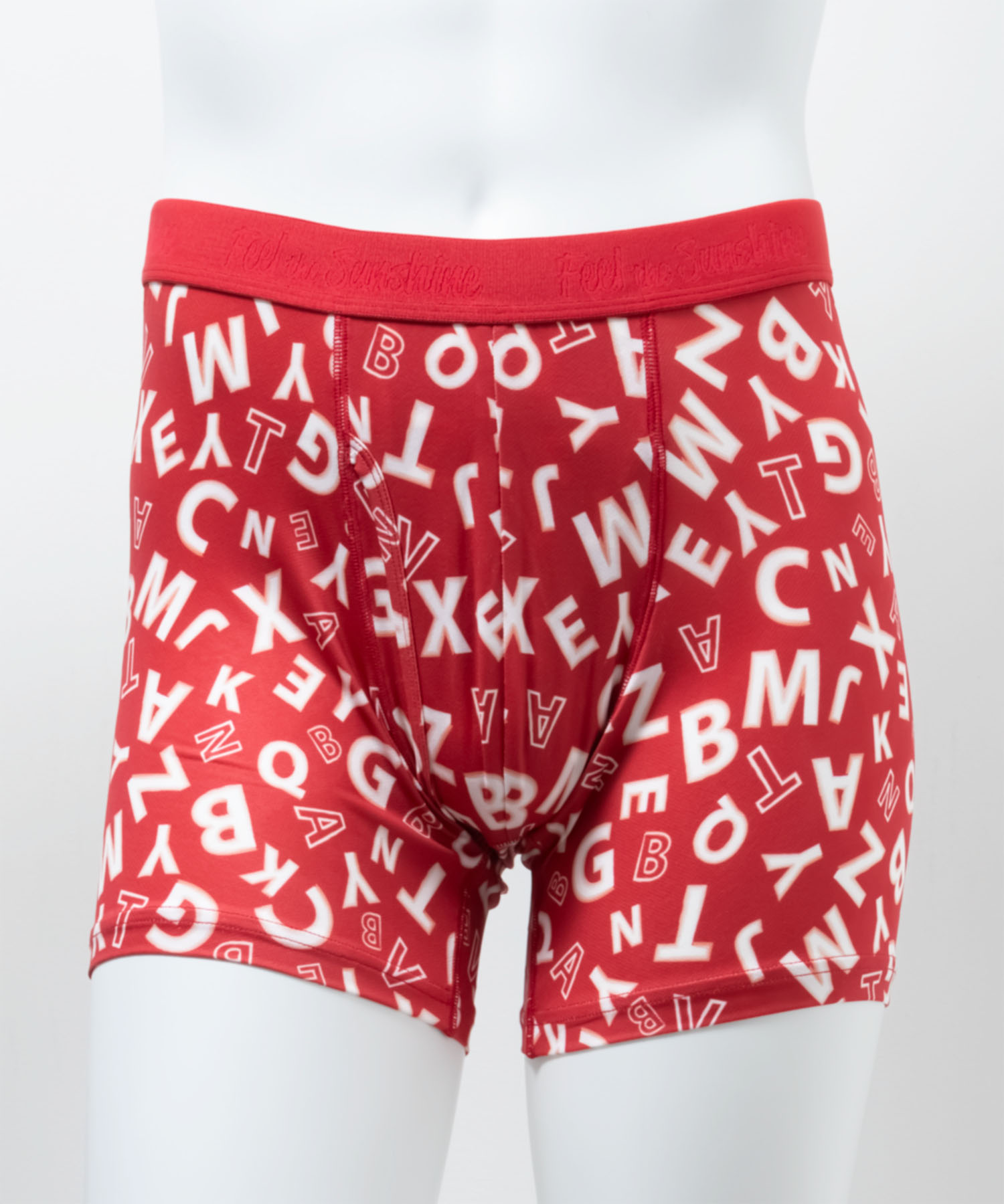 [今だけ！全品10％OFFクーポン]ボクサーパンツ メンズ 通気性 吸水速乾 抗菌 防臭 ストレッチ ドライ アンダーウェア 英字柄 アルファベット柄 総柄 下着 肌着 インナー