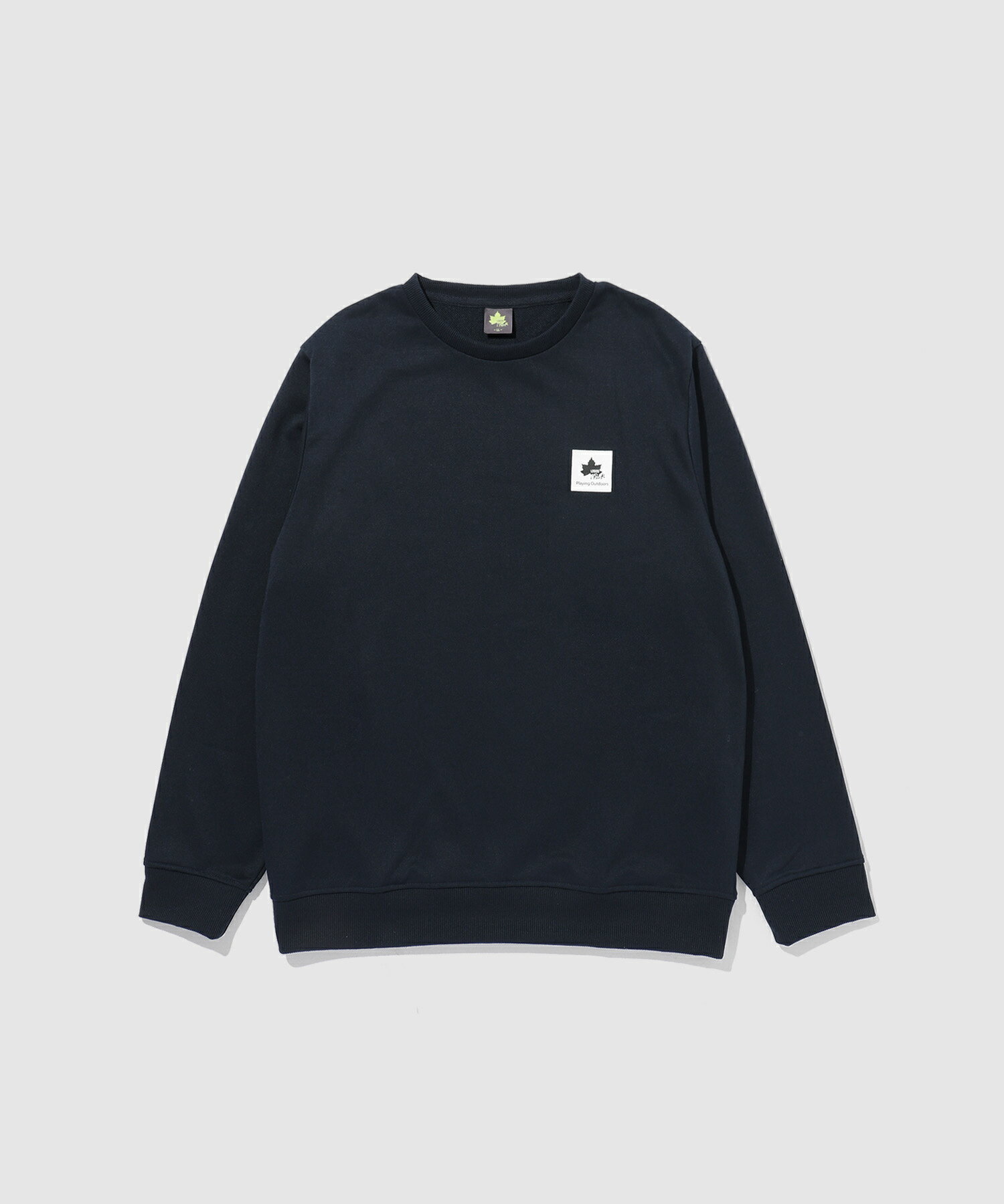 [今だけ！全品10％OFFクーポン]ロゴス パーク LOGOS PARK 裏毛 トレーナー メンズ 軽量 速乾 シワになりにくい ドライ スウェット トップス ロゴ プリント 黒 白 アウトドア プルオーバー ユニセックス レディース