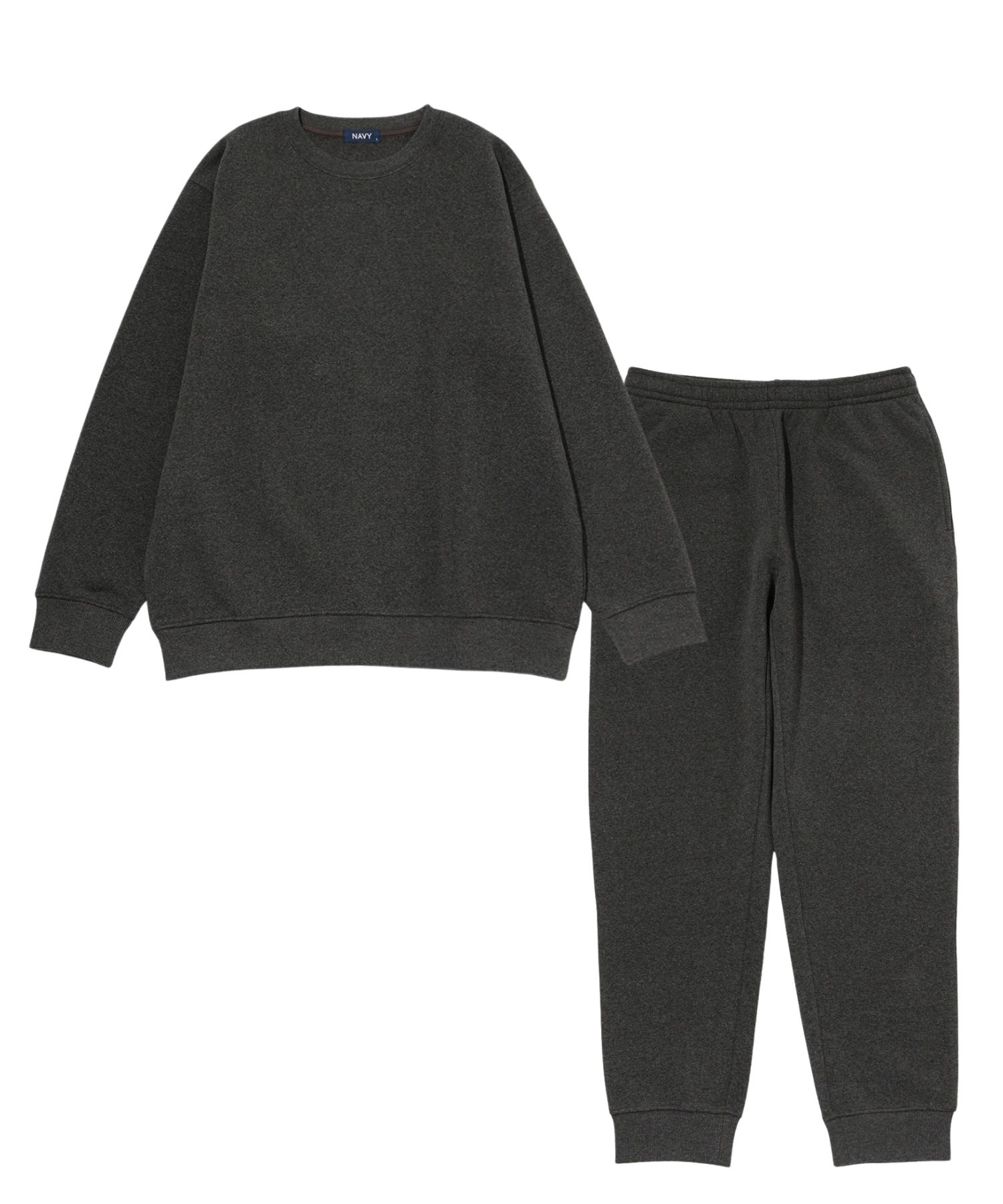 [BF限定★全品最大30％OFFクーポン]裏起毛 ルームウェア 上下セット メンズ スウェット セットアップ 部屋着 暖かい あったか 大きめ ゆったり ドライ 部屋着 ウエストゴム 紐 ポケット 黒 ワンマイルウェア パジャマ