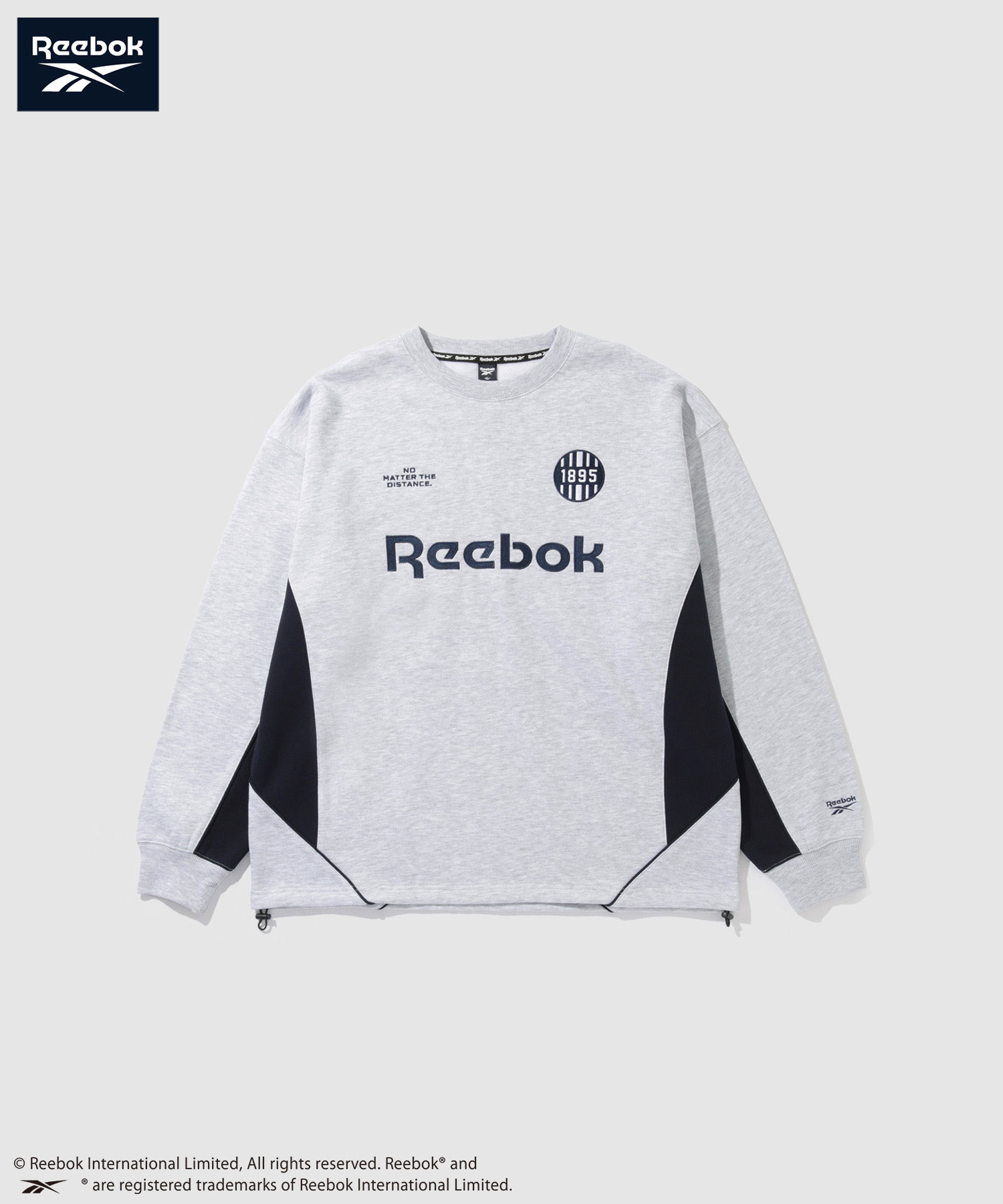 [今だけ！最大25％OFFクーポン]リーボック Reebok 裏起毛 トレーナー メンズ スウェット あったか ビッグシルエット 大きめ ゆったり トップス ロゴ ワッペン 黒 プルオーバー ユニセックス レディース