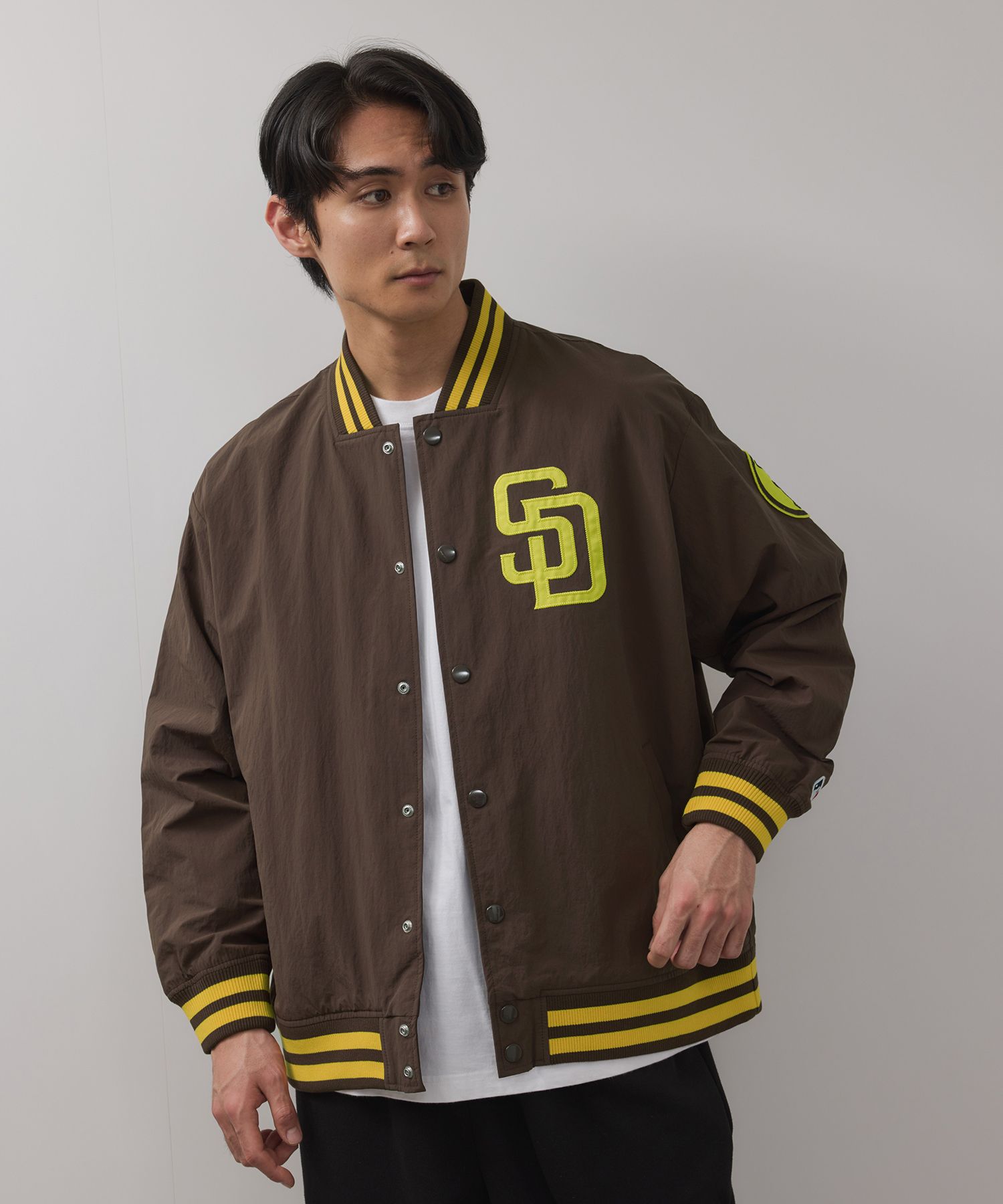 楽天市場】メジャーリーグ スタジャン（サイズ（S/M/L）M）の通販