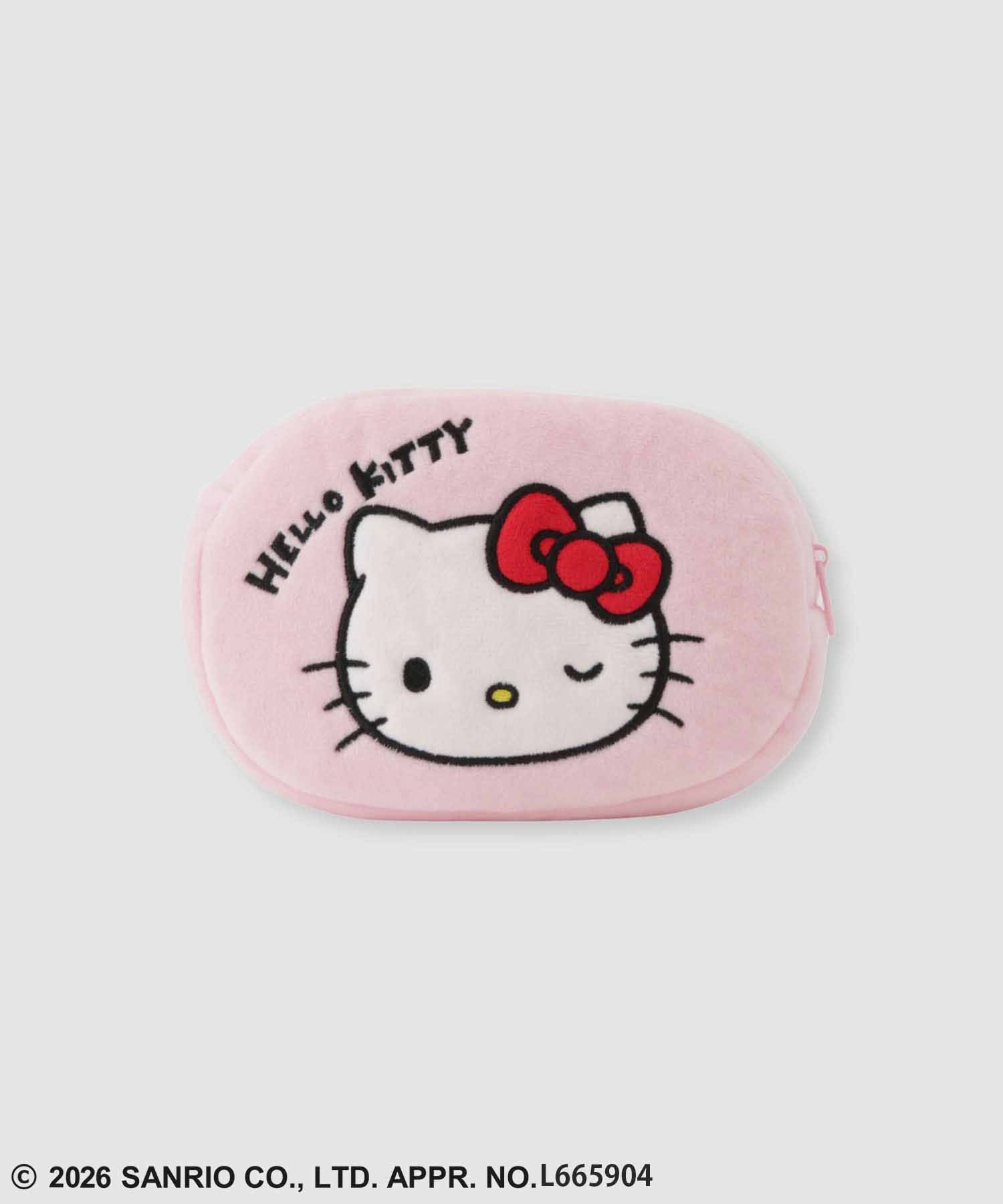 [特別価格★更にP5倍＆クーポン配布中]サンリオキャラクターズ ポーチ 小物入れ HELLO KITTY キティちゃん シナモン キャラクター 刺繍 白 カラフル カラバリ豊富 プレゼント ギフト かわいい