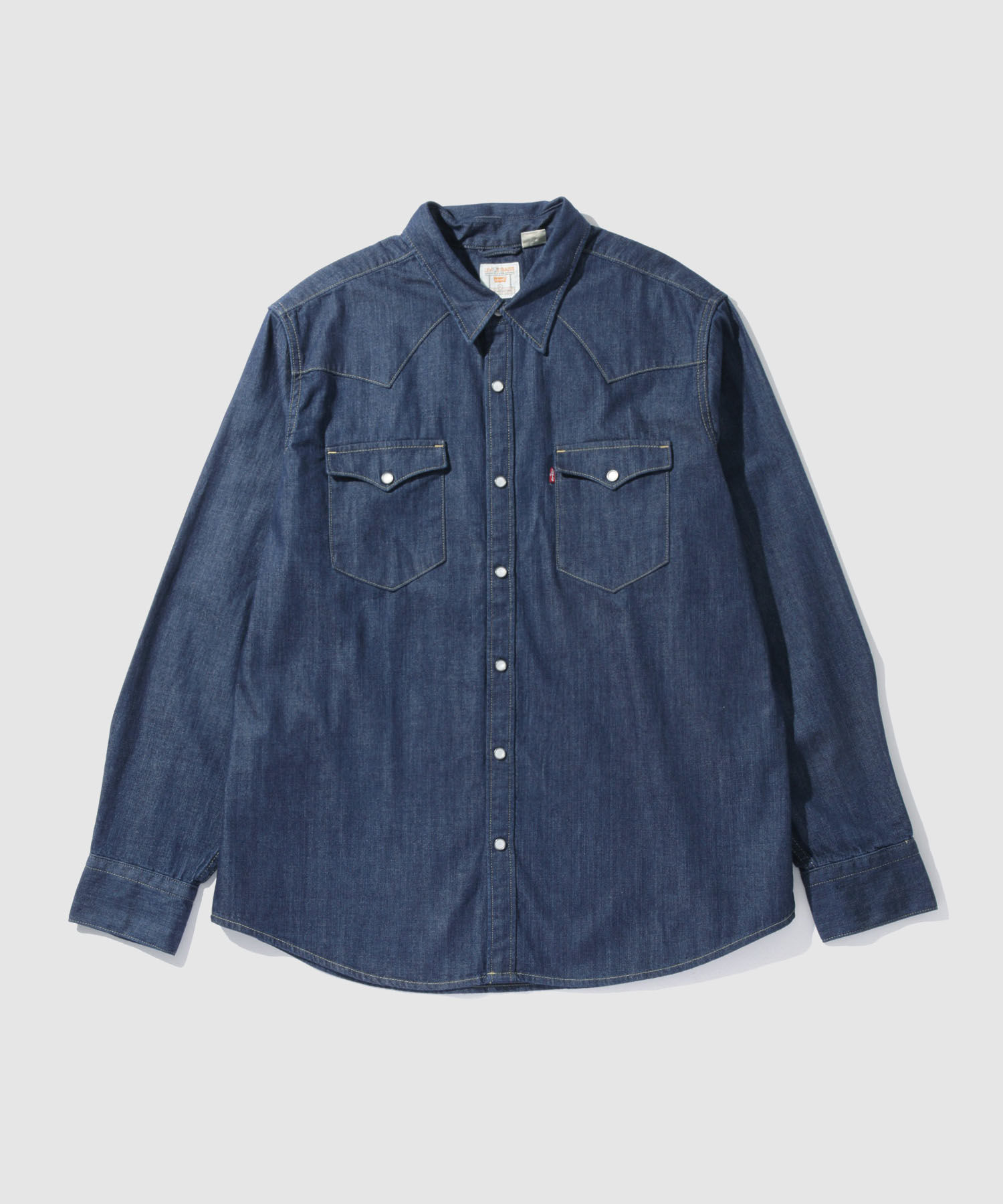 [GW限定3980円以上20％OFFクーポン]リーバイス(R) Levi's(R) ウエスタンシャツ WESTERN SHIRTS メンズ レディース 長袖 デニムシャツ 綿100％ コットン トップス 胸ポケット カジュアルシャツ ユニセックス（楽天・Mac-House楽天市場店）