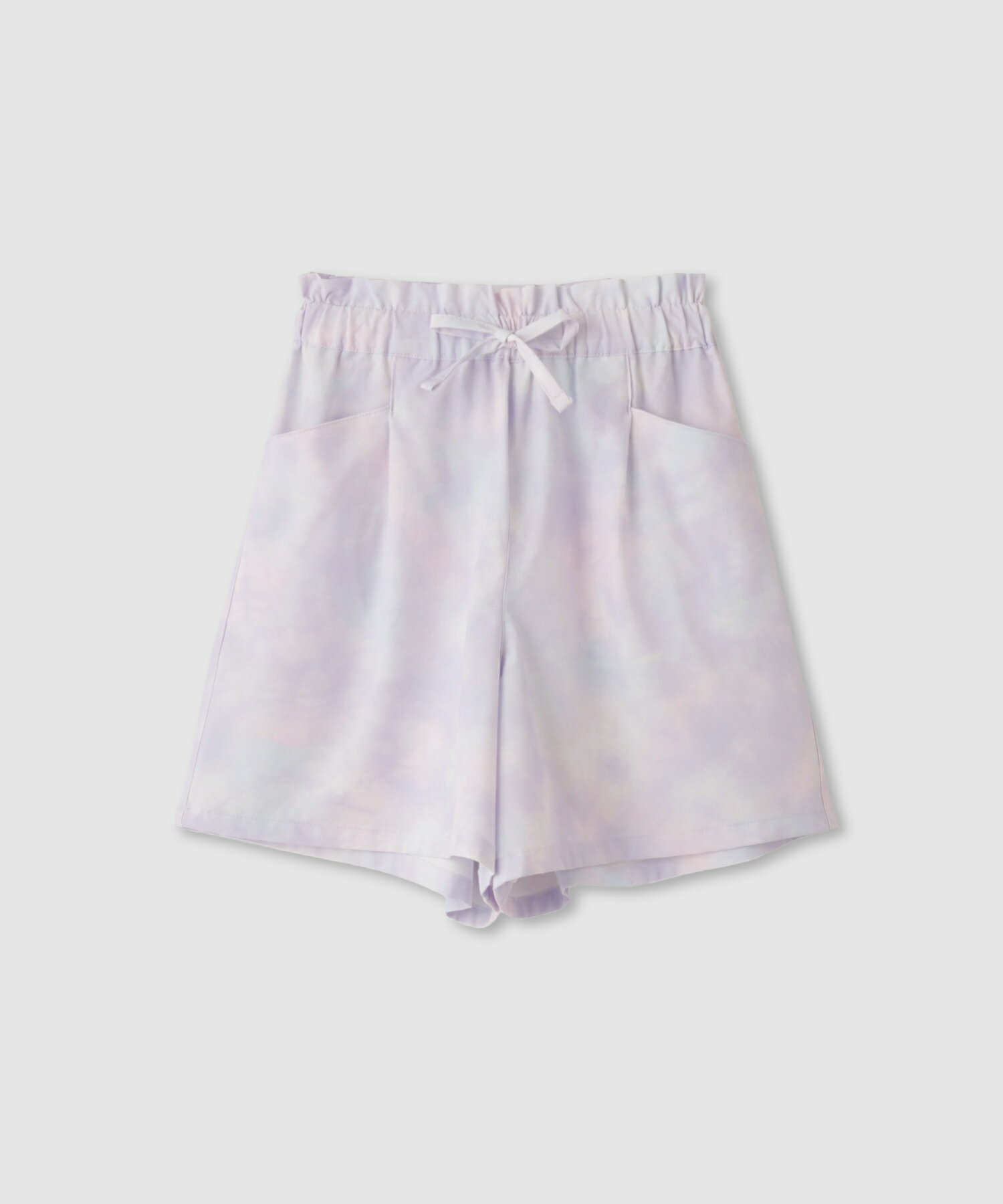 Rakuten - [特別価格★更に選べる2種クーポンでお得]キュロット ショートパンツ キッズ 子供服 女の子 ガールズ ボトムス 冷感 ひんやり ストレッチ タイダイ柄 ドット柄 無地 短パン