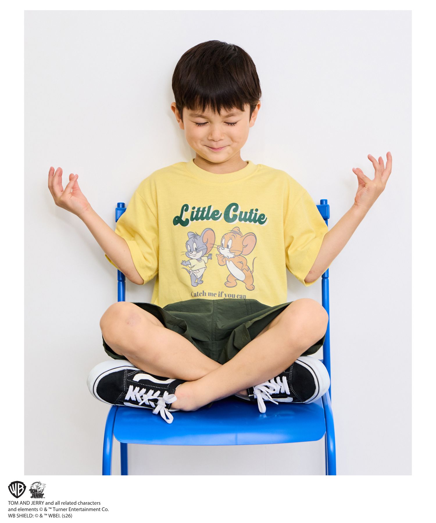 [特別価格★更にP5倍＆クーポン配布中]トムとジェリー Tom and Jerry Tシャツ キッズ 子供服 男の子 女の子 半袖 ボーイズ ガールズ ユニセックス トップス タフィー キャラクター プリント ゆったり クルーネック カットソー mac-house-10061592 Mac-House楽天市場店 パッケージ画像
