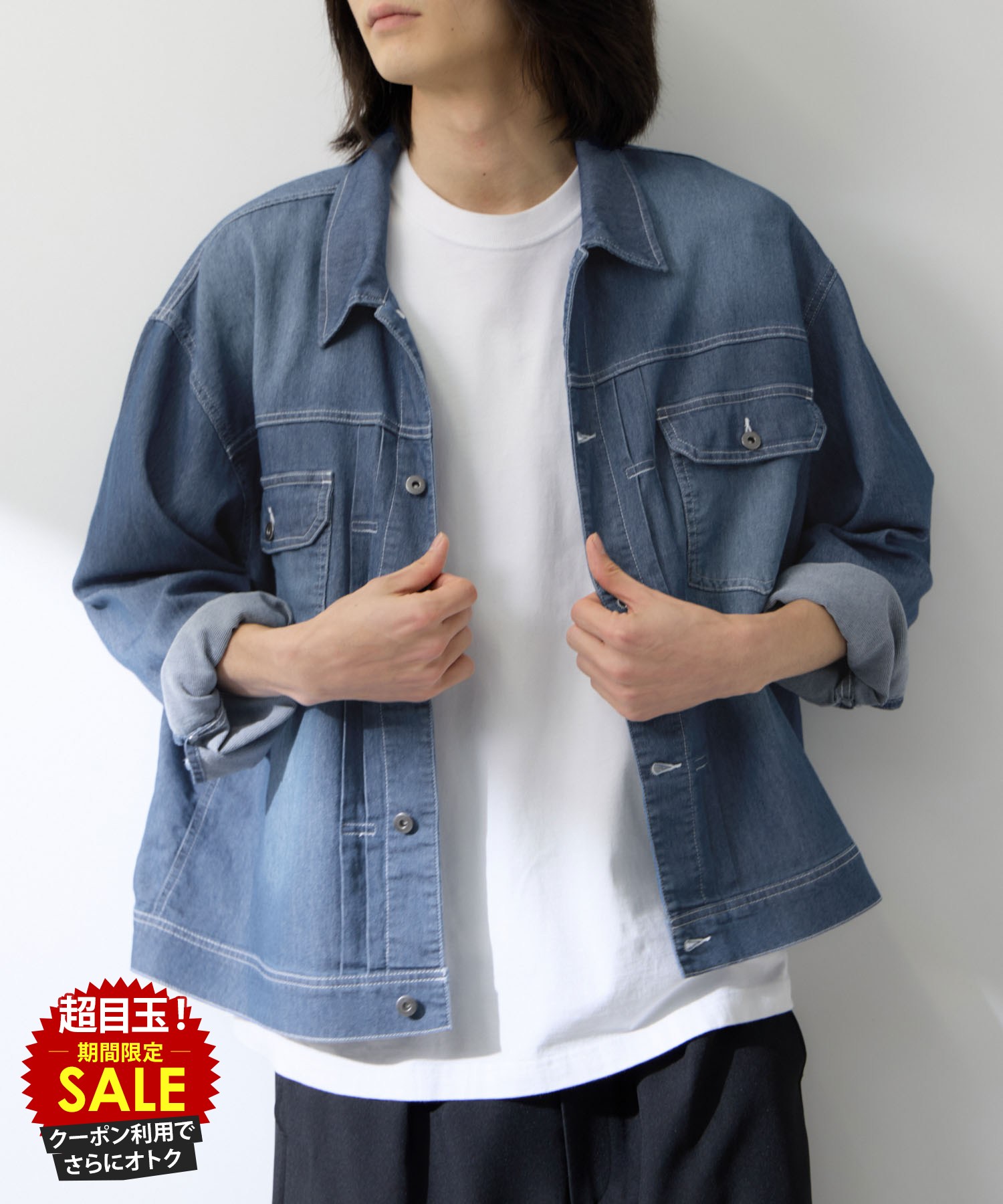 Dickies XLARGE デニムジャケット XL ダークブルー Dickies（ディッキーズ） デニムジャケット gジャン 「Dickies