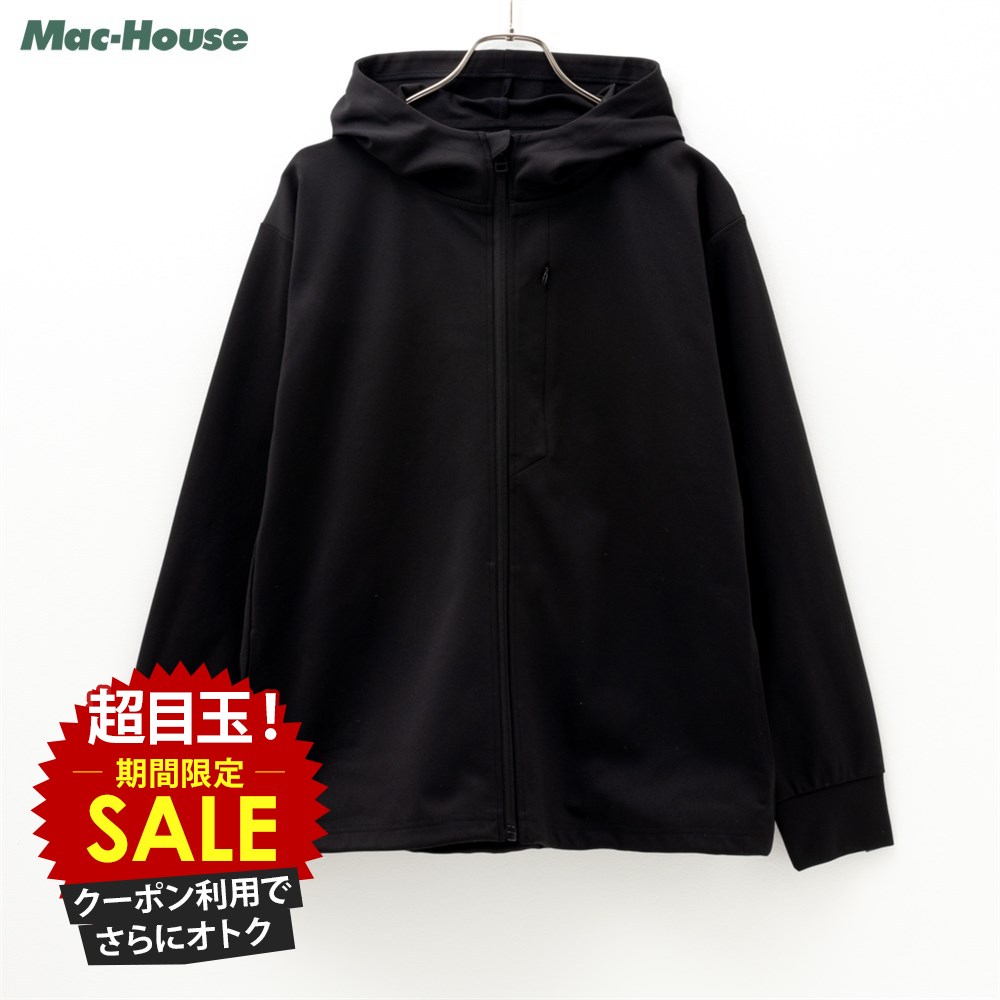 [特別価格★限定クーポンで更にお得]パーカー メンズ 軽量 ドライ ストレッチ アウター UVカット ポケット EPIX ジップアップ