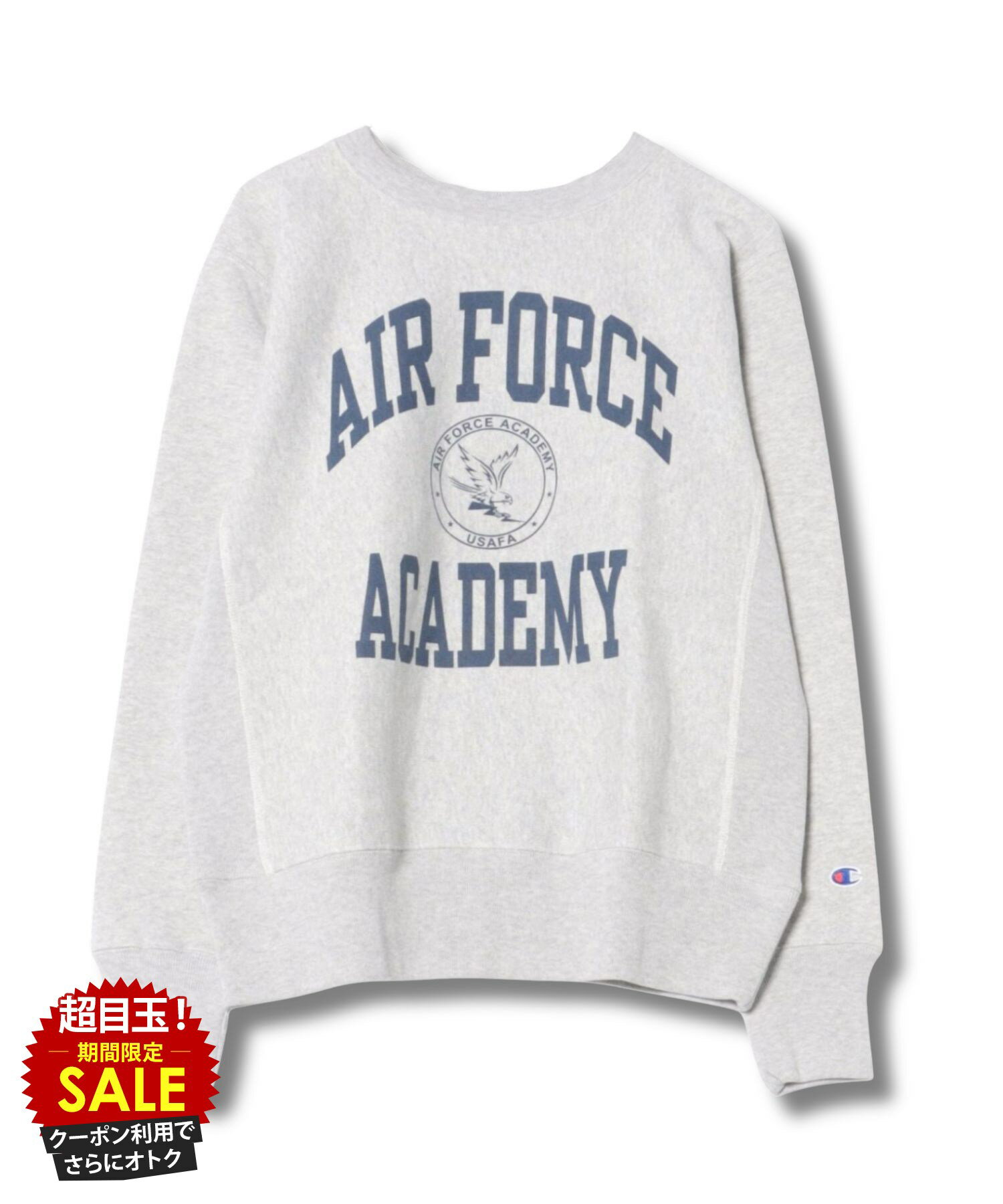 [特別価格★更に最大10％OFFクーポン]チャンピオン Champion リバースウィーブ(R) 裏起毛 トレーナー メンズ スウェット あったか 暖か 綿混 トップス カレッジプリント ロゴワッペン 黒 クルーネック プルオーバー ユニセックス レディース