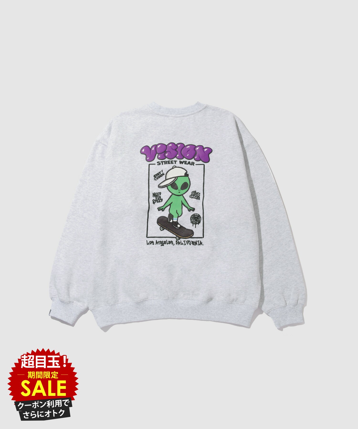 [���̲���][���˥����ݥ�ǳ��]��������󥹥ȥ꡼�ȥ����� VISION STREET WEAR �ȥ졼�ʡ� ��� �������å� �롼�����륨�å� �礭�� ��...