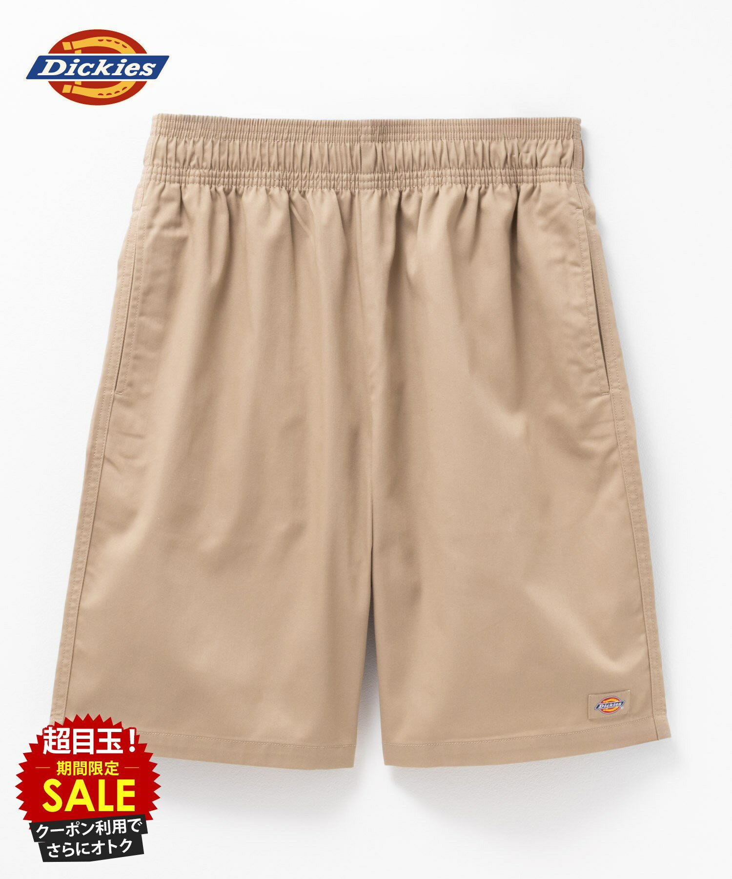 Cotton Pants - [15日限定P5倍][特別価格★更にクーポン割]ディッキーズ Dickies シェフショーツ ショートパンツ メンズ TC素材 ウエストゴム ボトムス ウエスト紐 ポケット ハーフパンツ