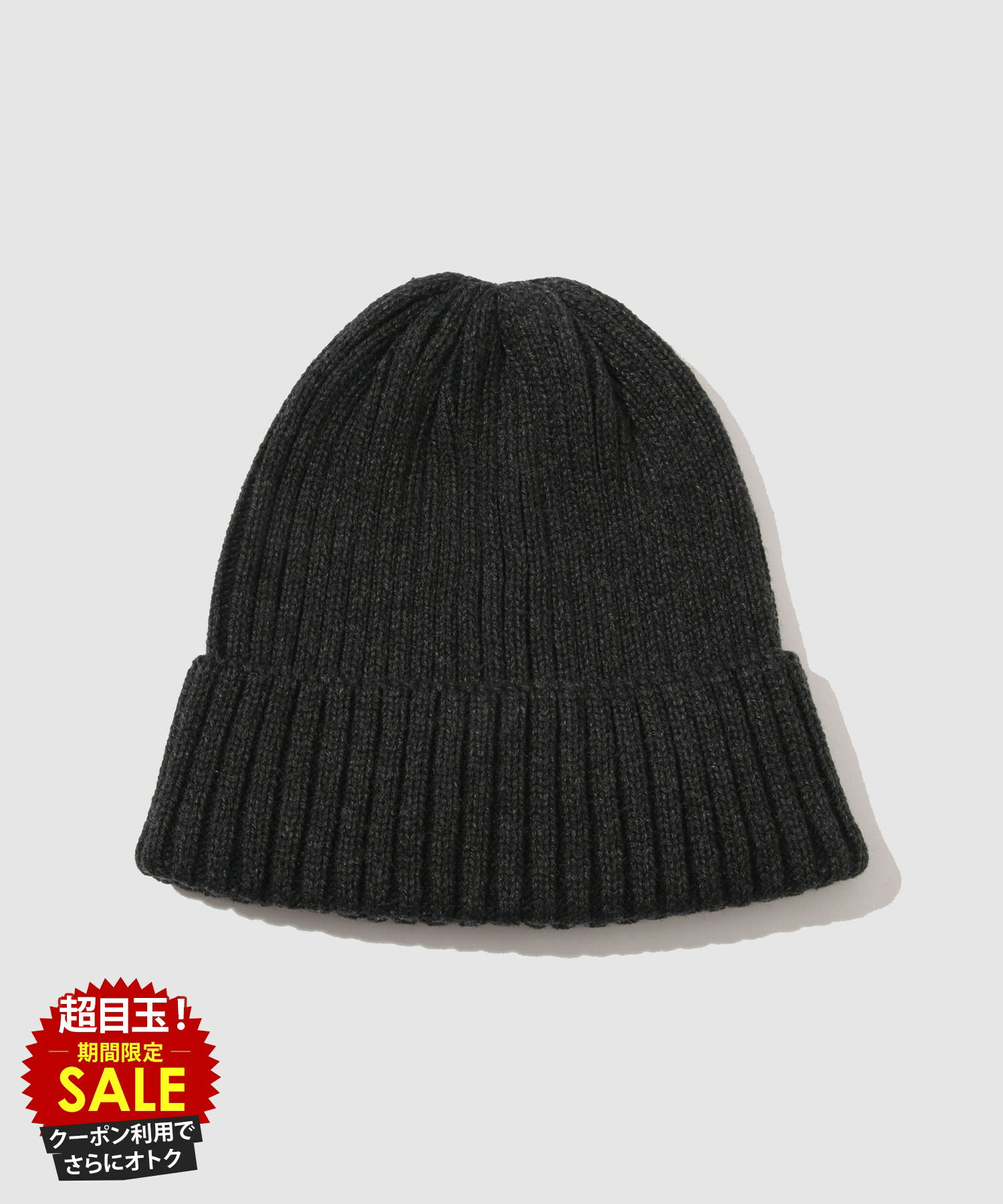[特別価格★限定クーポンで更にお得]ニット帽 メンズ リブ 暖かい 保温 無地 ニットキャップ 白  ...