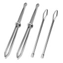 紐通し ゴム紐通し ひも通し 3本セット 糸通し器 はさみ式ひも通し&玉付ひも通し プラスチック&ステンレス製 DIY 手作り 裁縫道具 手芸用品 ひも/ゴムを...