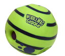 Wobble Wag Giggle Ball ワグルワグギグルボール くすくす笑うボール 今までに無い大きな音が好きなワンちゃんに絶対 硬くて丈夫な音の出るおもちゃ 犬のおもちゃ 犬のボール 電池不要 お手入簡
