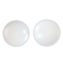 包みボタン くるみボタン ホワイト 丸 ハンドメイド用 アクセサリー マカロンケース 直径約40mm 20枚入り きらきらぷんぷん丸 CVB-001