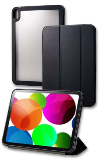 エレコム iPad 10.9 第10世代 (2022年) ケース カバー フラップケース ブラック TB-A22RHVUSBK エレコム iPad 10.9 第10世代 (2022年) ケース カバー フラップケース ブラック TB-A22RHVUSBK